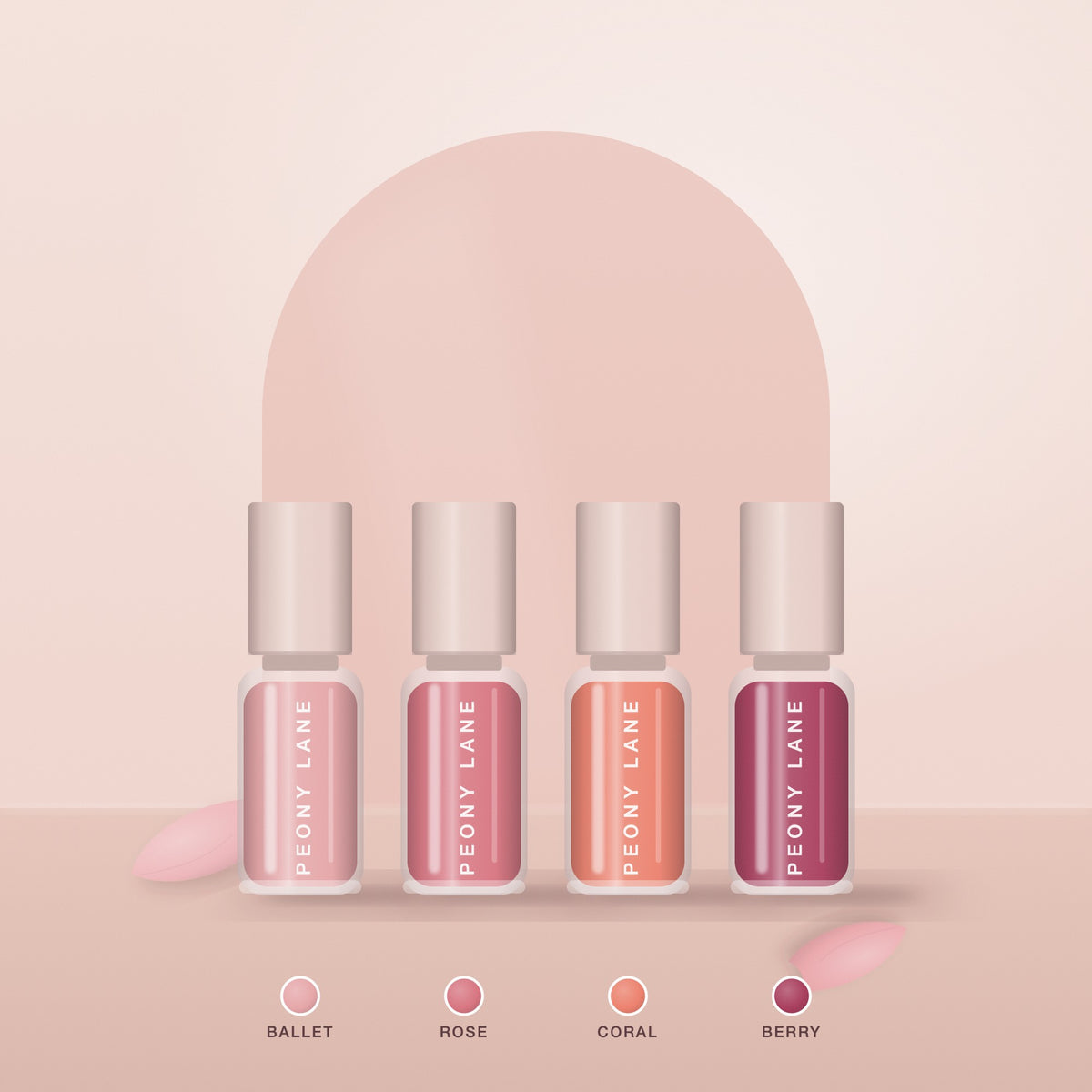 Cloud Flush Liquid Blush in Ballet, Rose, Coral and Berry